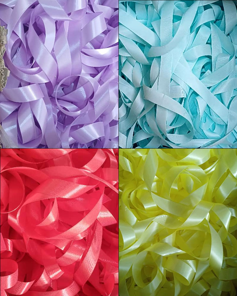 چاپ روبان ساتن برای بسته بندی