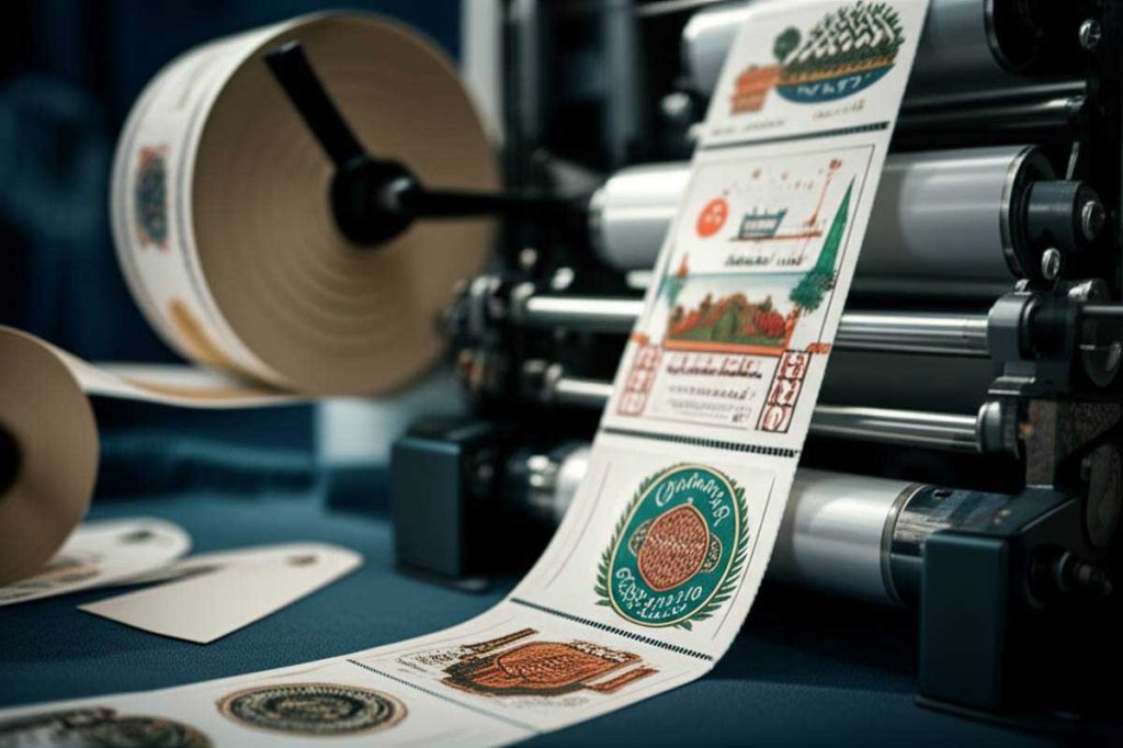 چاپ لیبل پارچه ای و مارک لباس در اصفهان