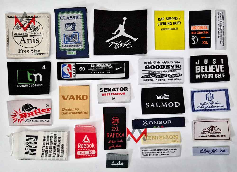 سفارش چاپ مارک و لیبل لباس در کرج